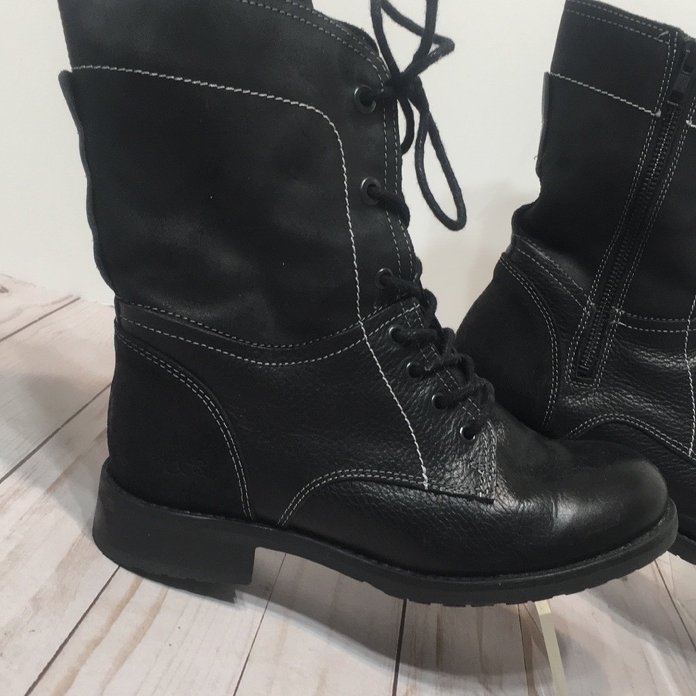 Bos. & Co. Leather lace up boot Massey EU37